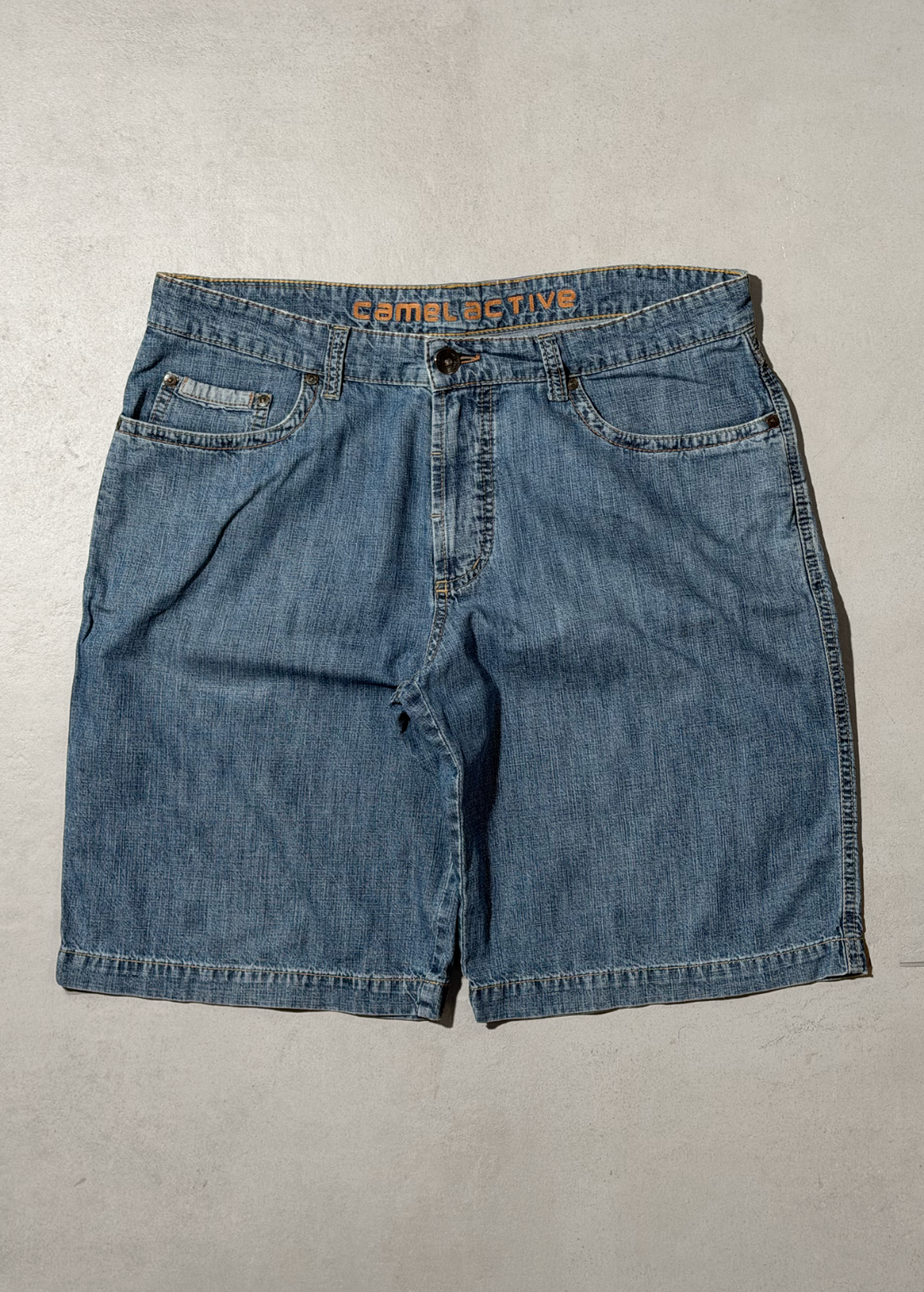 Camel Active bermuda jeans uomo denim blu regular fit IT 48 | W38
