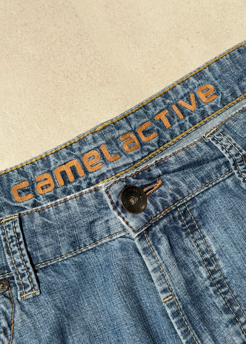 Camel Active bermuda jeans uomo denim blu regular fit IT 48 | W38